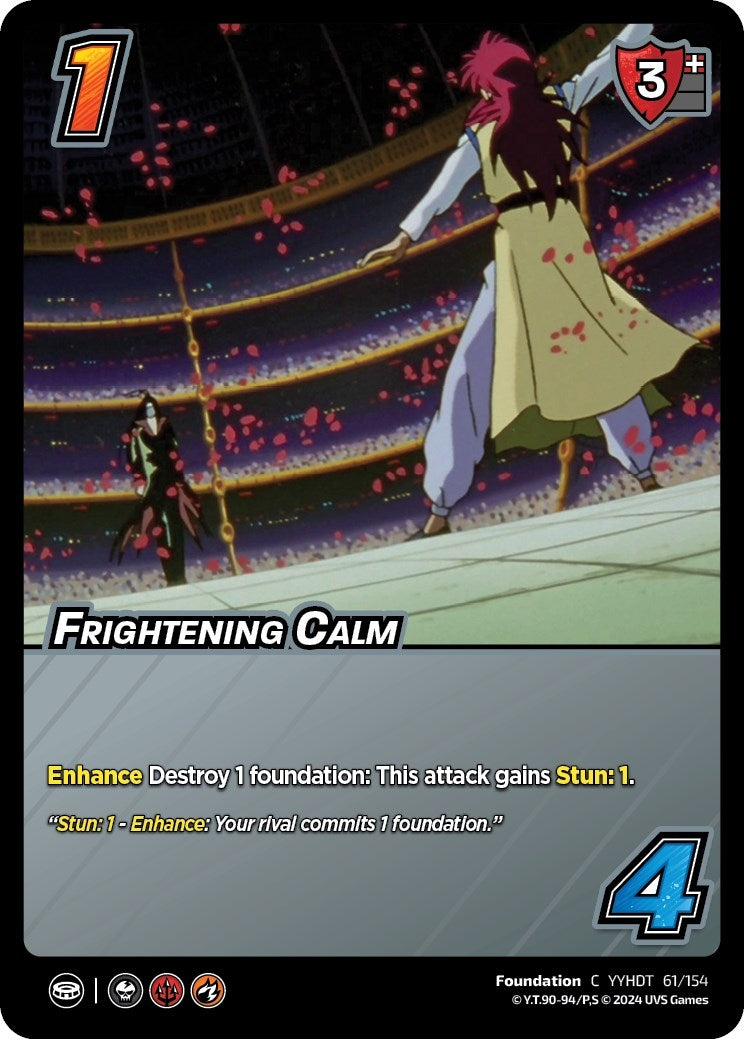 Image for Frightening Calm (Yu Yu Hakusho: Dark Tournament) (61/154) - UniVersus