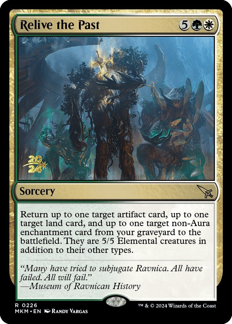 Image for Relive the Past (Prerelease Cards) (226) - Magic: The Gathering