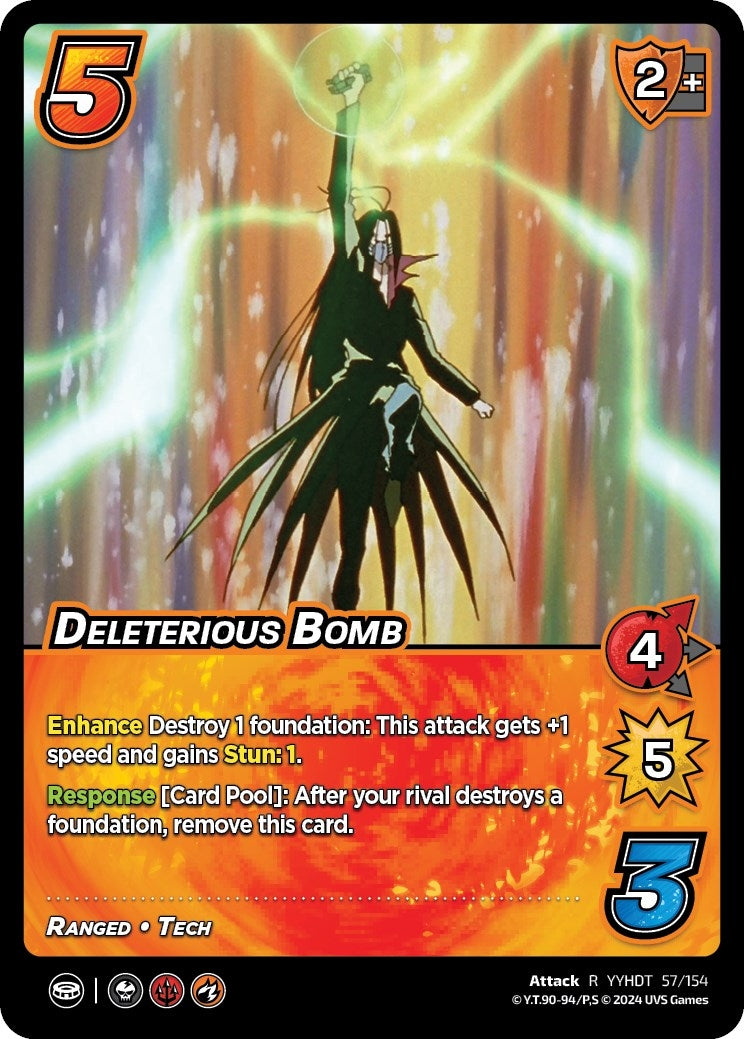 Image for Deleterious Bomb (Yu Yu Hakusho: Dark Tournament) (57/154) - UniVersus