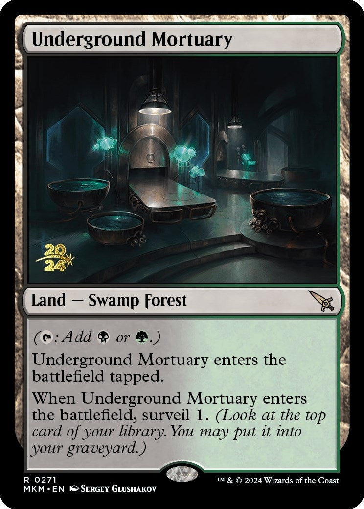 Image for Underground Mortuary (Prerelease Cards) (271) - Magic: The Gathering