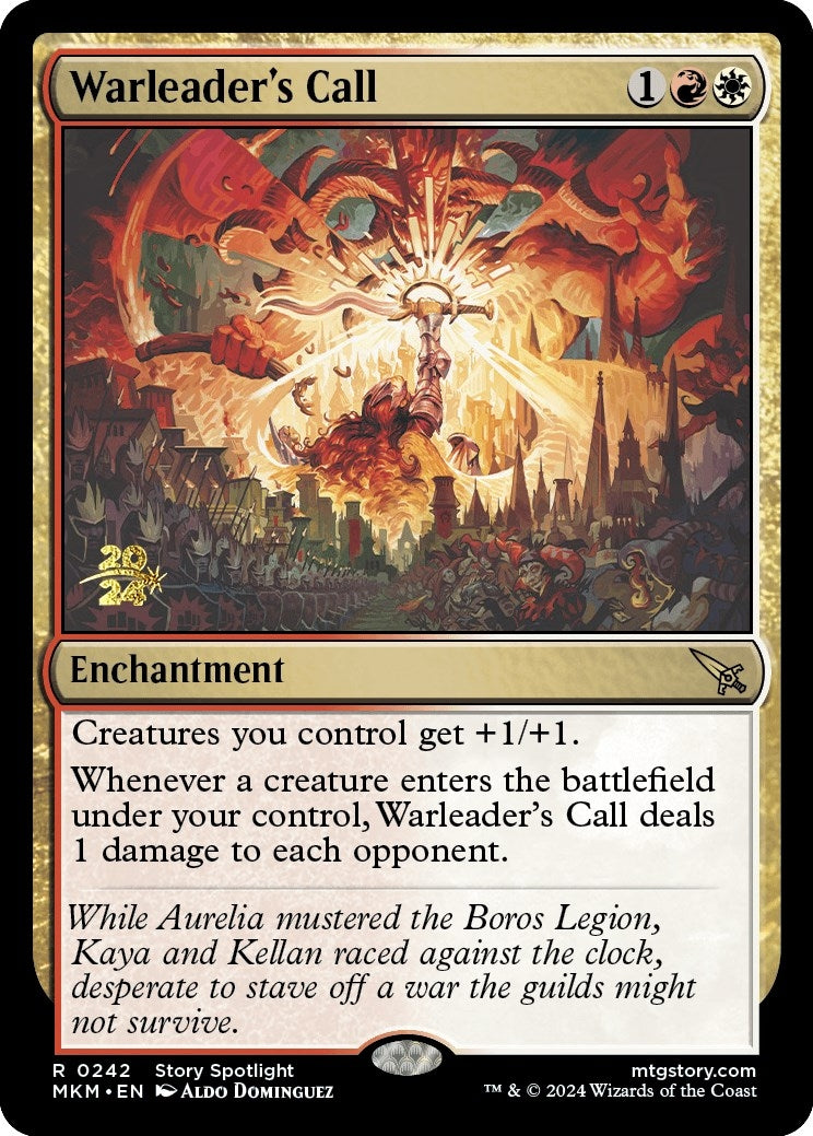 Image for Warleader's Call (Prerelease Cards) (242) - Magic: The Gathering