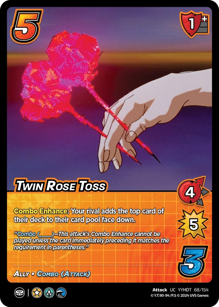 Image for Twin Rose Toss (Yu Yu Hakusho: Dark Tournament) (68/154) - UniVersus
