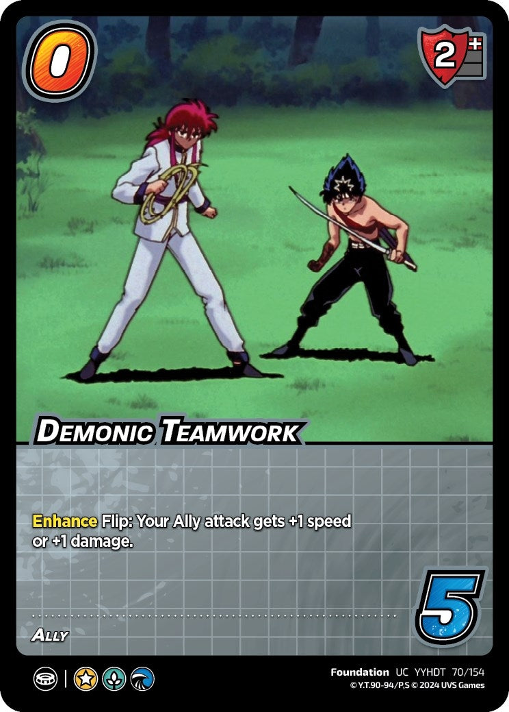 Image for Demonic Teamwork (Yu Yu Hakusho: Dark Tournament) (70/154) - UniVersus