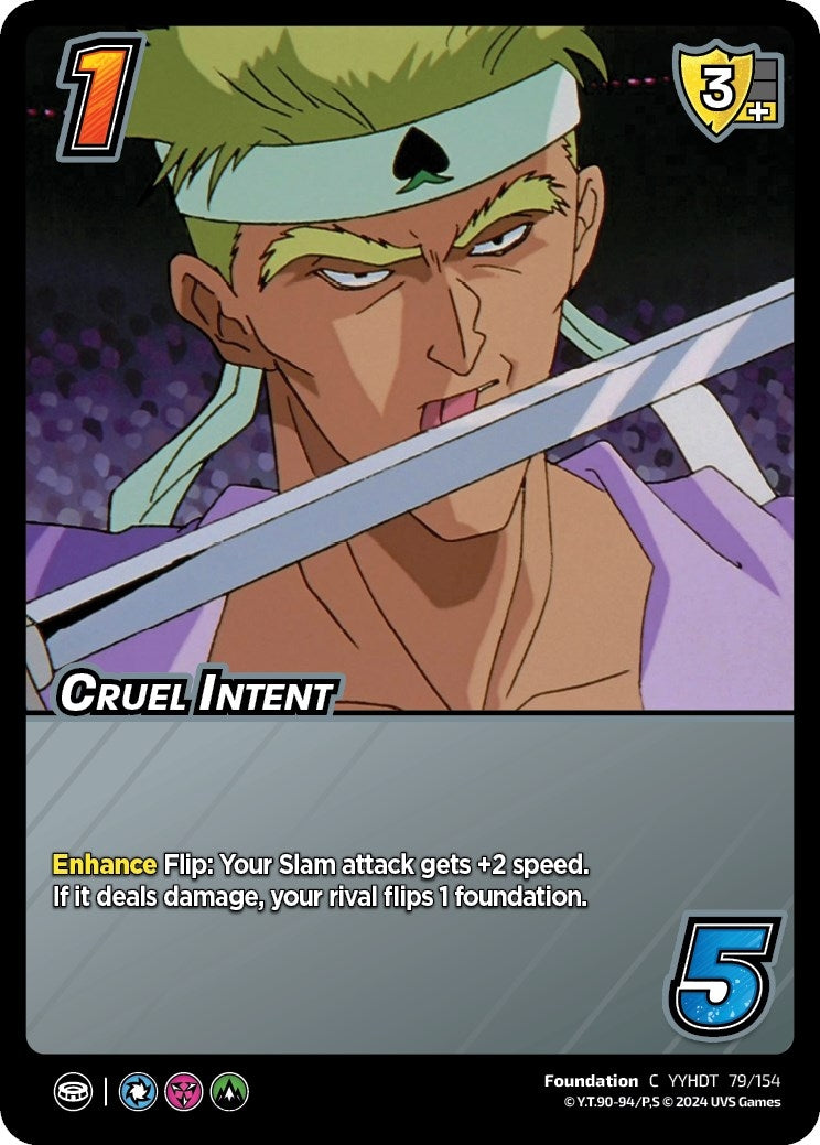 Image for Cruel Intent (Yu Yu Hakusho: Dark Tournament) (79/154) - UniVersus