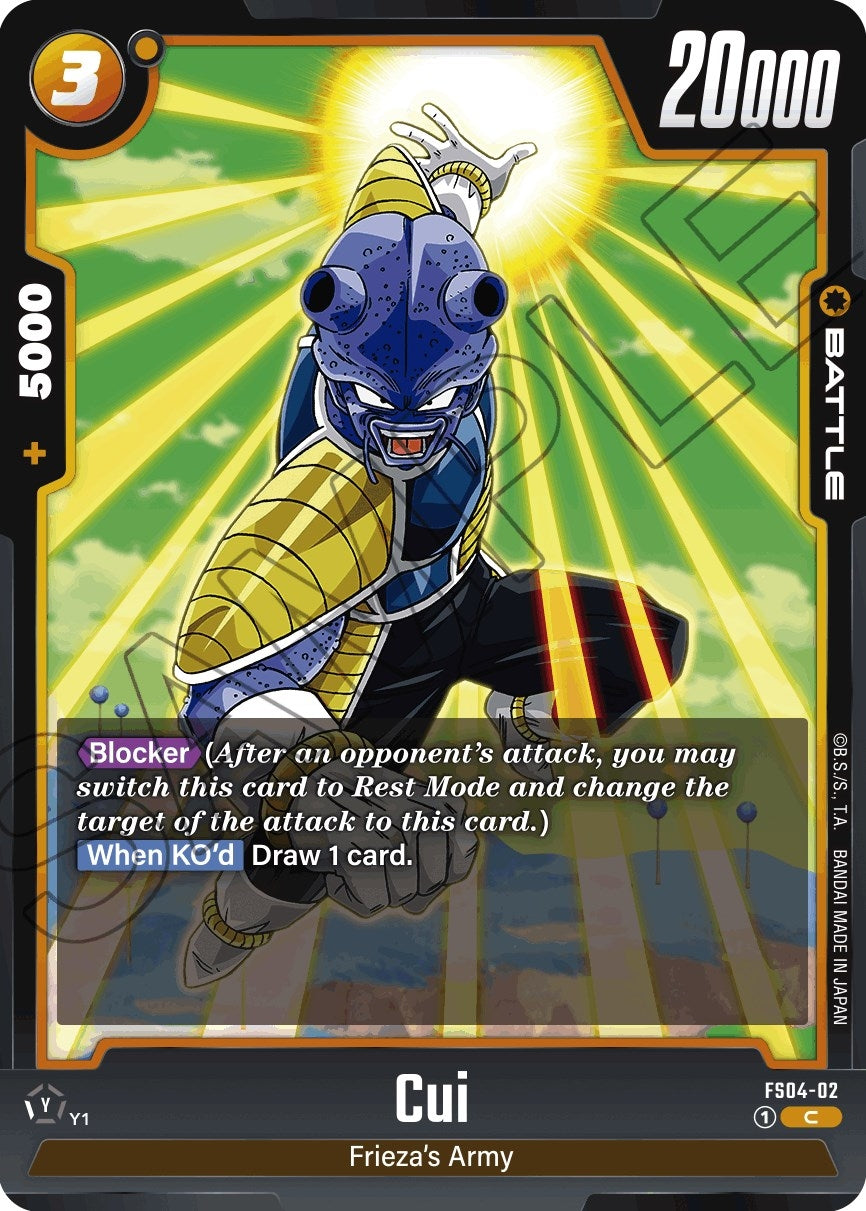 Image for Cui (Starter Deck 4: Frieza) (FS04-02) - Dragon Ball Super: Fusion World