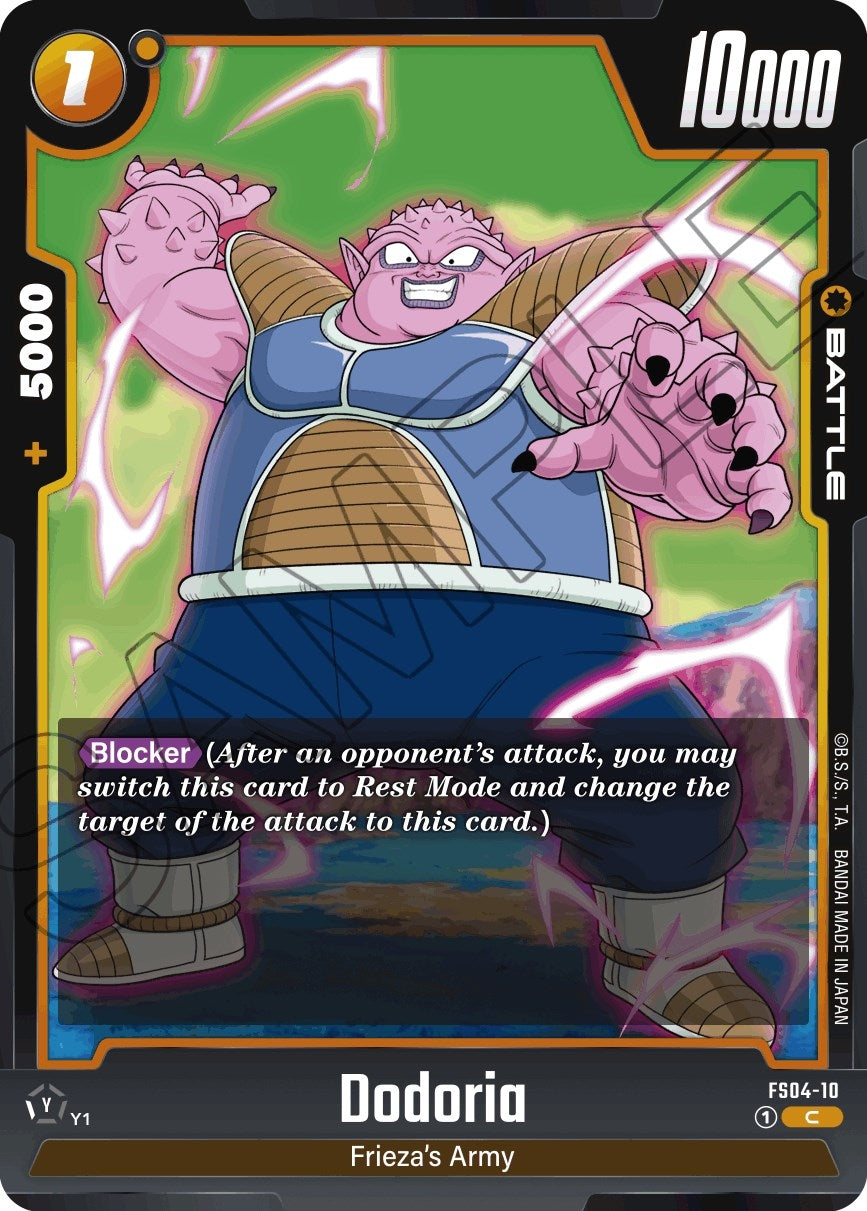 Image for Dodoria (Starter Deck 4: Frieza) (FS04-10) - Dragon Ball Super: Fusion World