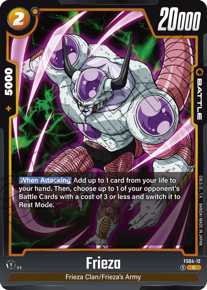 Image for Frieza - FS04-12 (Starter Deck 4: Frieza) (FS04-12) - Dragon Ball Super: Fusion World