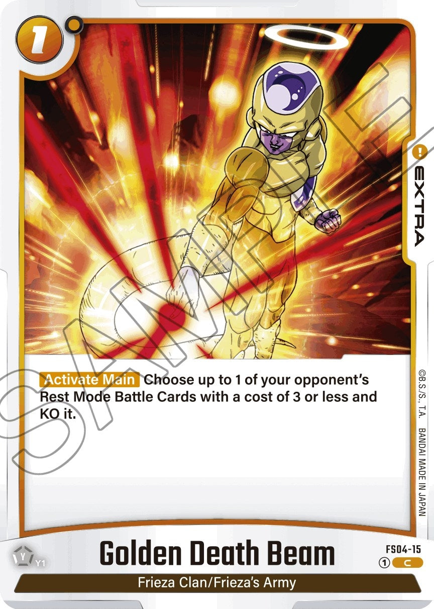 Image for Golden Death Beam (Starter Deck 4: Frieza) (FS04-15) - Dragon Ball Super: Fusion World