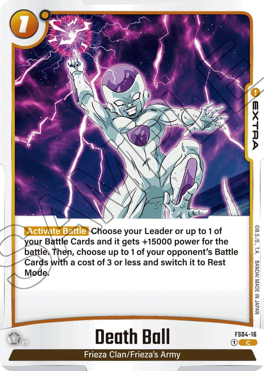 Image for Death Ball (Starter Deck 4: Frieza) (FS04-16) - Dragon Ball Super: Fusion World