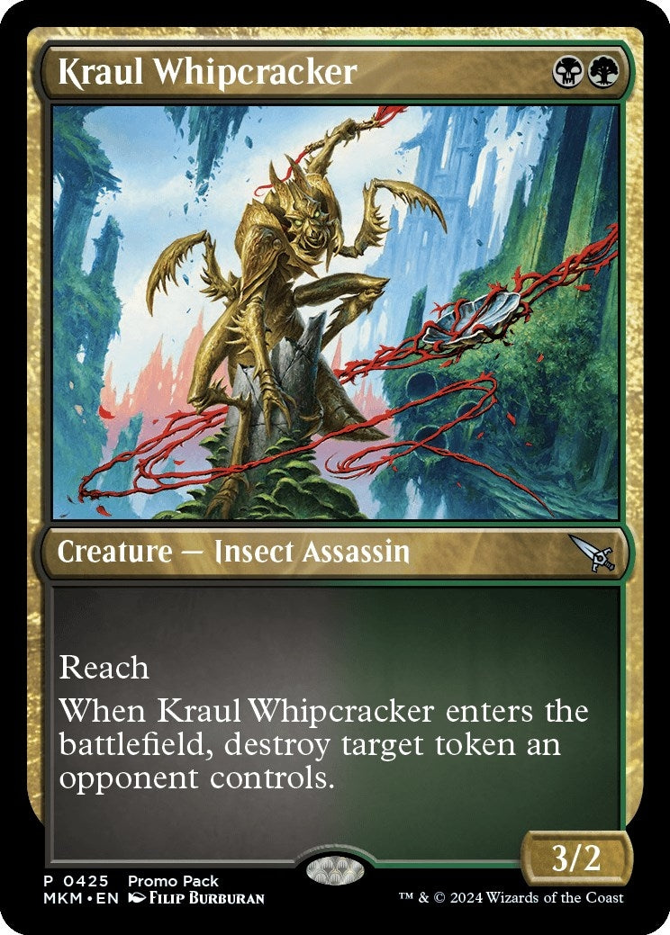 Image for Kraul Whipcracker (Promo Pack: Murders at Karlov Manor) (425) - Magic: The Gathering