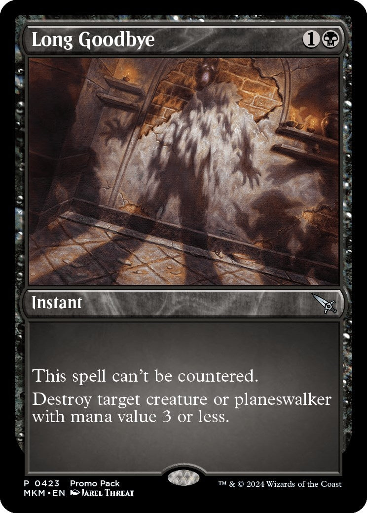 Image for Long Goodbye (Promo Pack: Murders at Karlov Manor) (423) - Magic: The Gathering