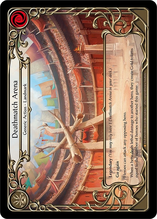 Image for Deathmatch Arena (Heavy Hitters) (HVY000) - Flesh and Blood TCG