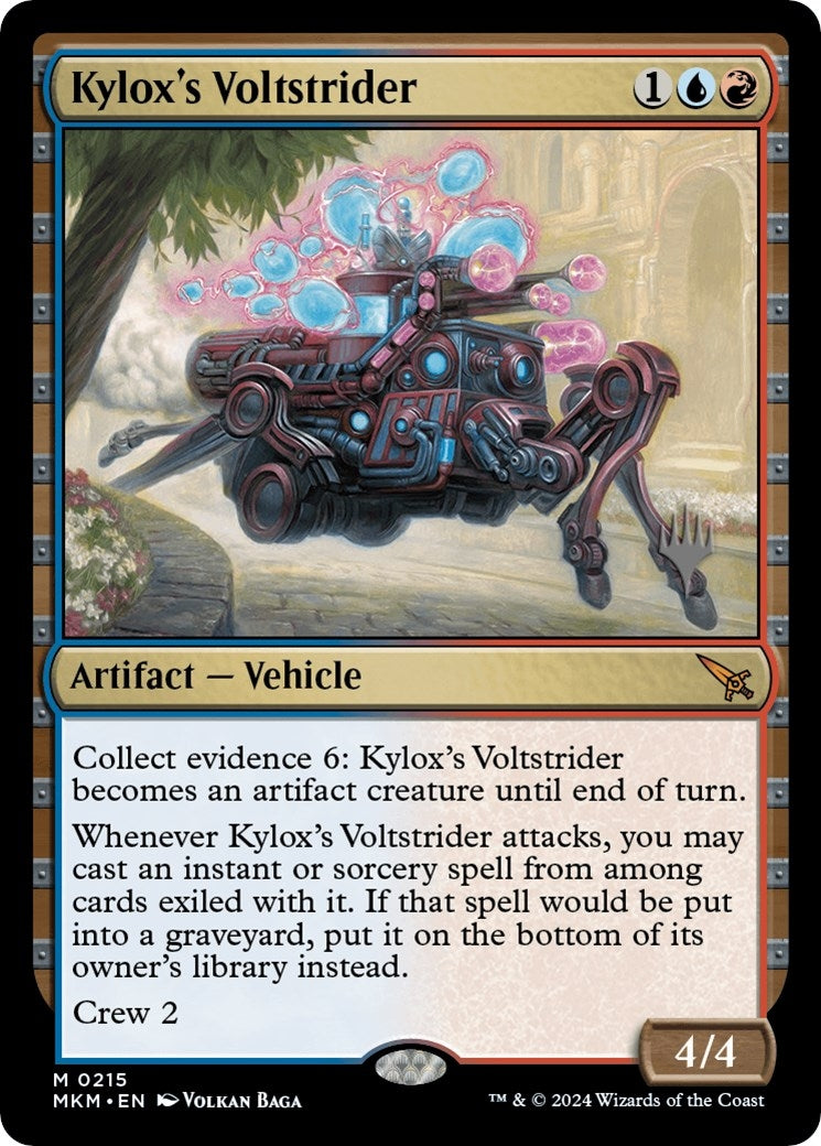 Image for Kylox's Voltstrider (Promo Pack: Murders at Karlov Manor) (215) - Magic: The Gathering