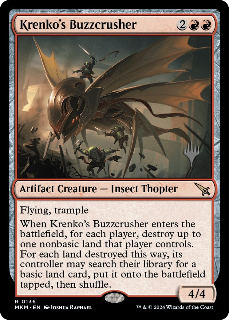 Image for Krenko's Buzzcrusher (Promo Pack: Murders at Karlov Manor) (136) - Magic: The Gathering