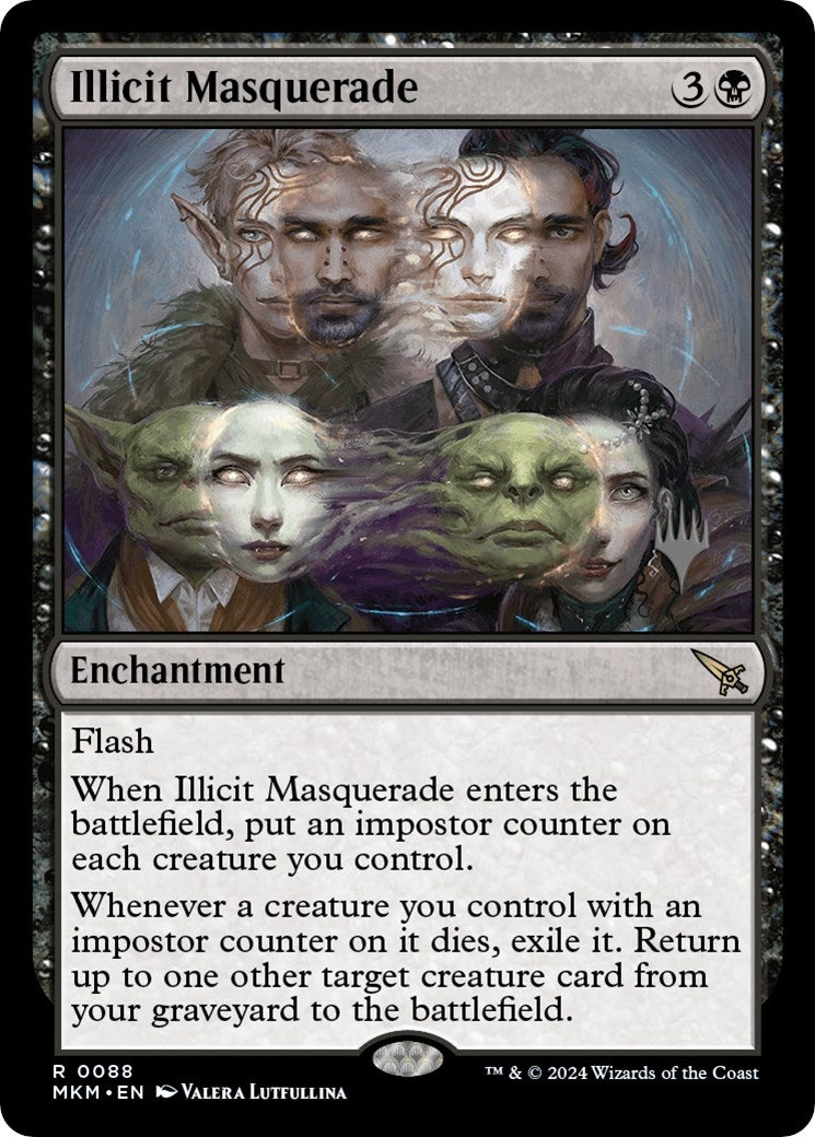 Image for Illicit Masquerade (Promo Pack: Murders at Karlov Manor) (88) - Magic: The Gathering