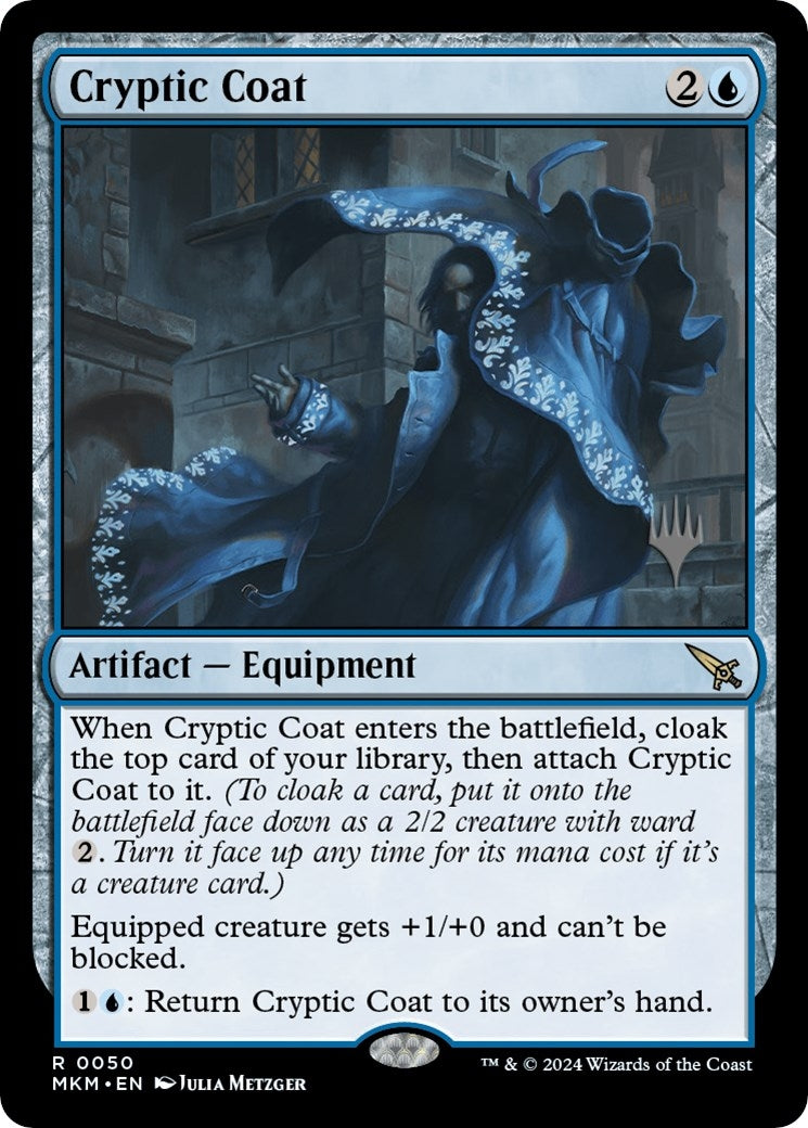 Image for Cryptic Coat (Promo Pack: Murders at Karlov Manor) (50) - Magic: The Gathering