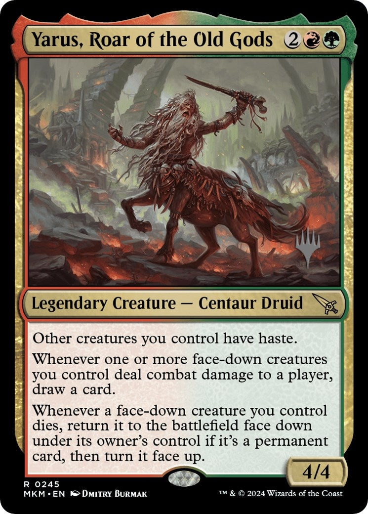 Image for Yarus, Roar of the Old Gods (Promo Pack: Murders at Karlov Manor) (245) - Magic: The Gathering
