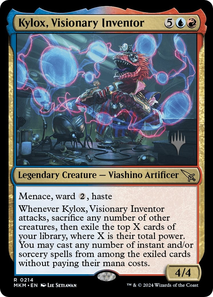 Image for Kylox, Visionary Inventor (Promo Pack: Murders at Karlov Manor) (214) - Magic: The Gathering
