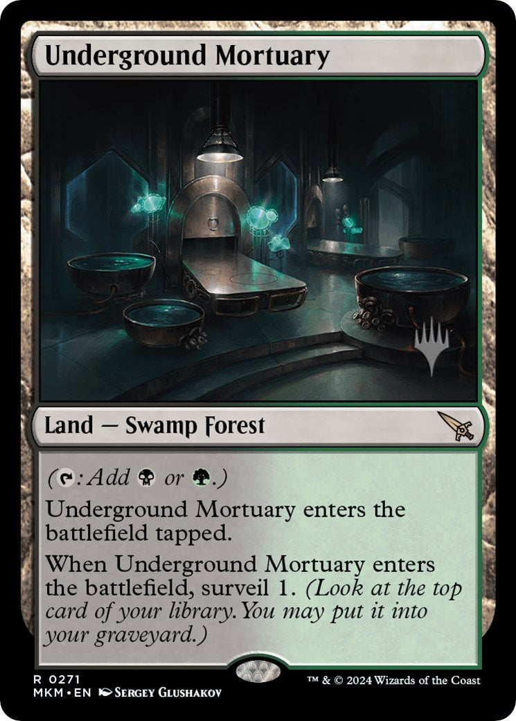Image for Underground Mortuary (Promo Pack: Murders at Karlov Manor) (271) - Magic: The Gathering