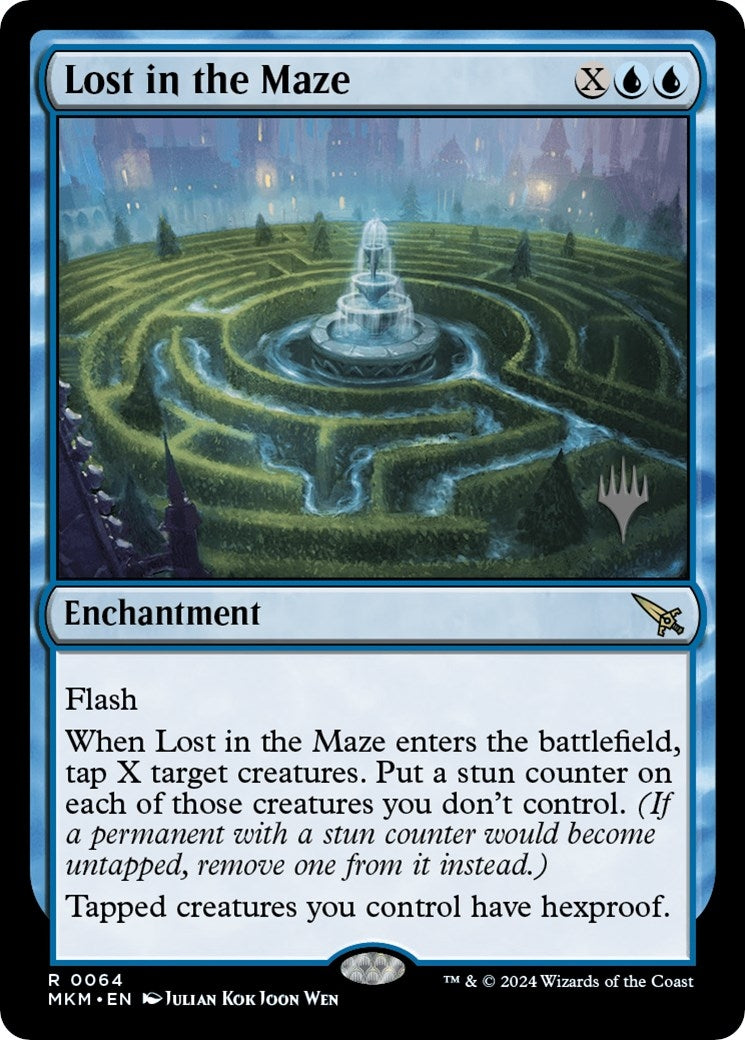 Image for Lost in the Maze (Promo Pack: Murders at Karlov Manor) (64) - Magic: The Gathering