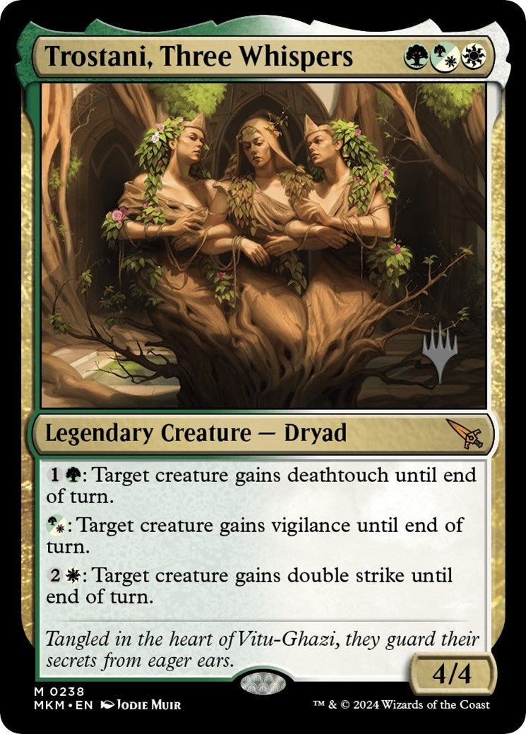 Image for Trostani, Three Whispers (Promo Pack: Murders at Karlov Manor) (238) - Magic: The Gathering
