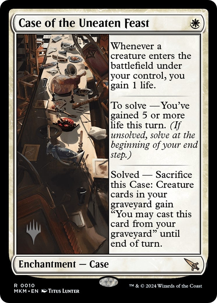 Image for Case of the Uneaten Feast (Promo Pack: Murders at Karlov Manor) (10) - Magic: The Gathering