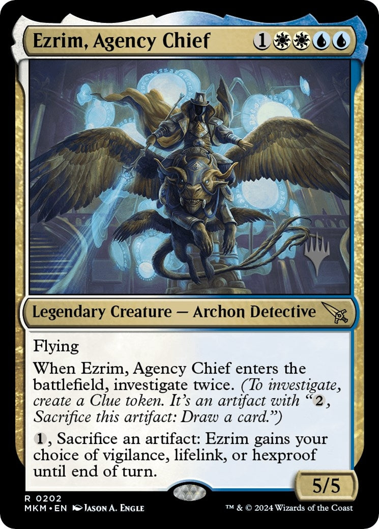 Image for Ezrim, Agency Chief (Promo Pack: Murders at Karlov Manor) (202) - Magic: The Gathering