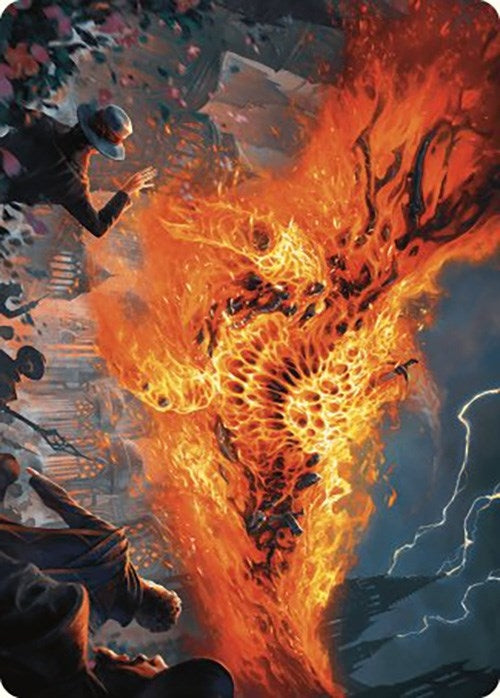 Image for Havoc Eater Art Card (Art Series: Murders at Karlov Manor) (48) - Magic: The Gathering