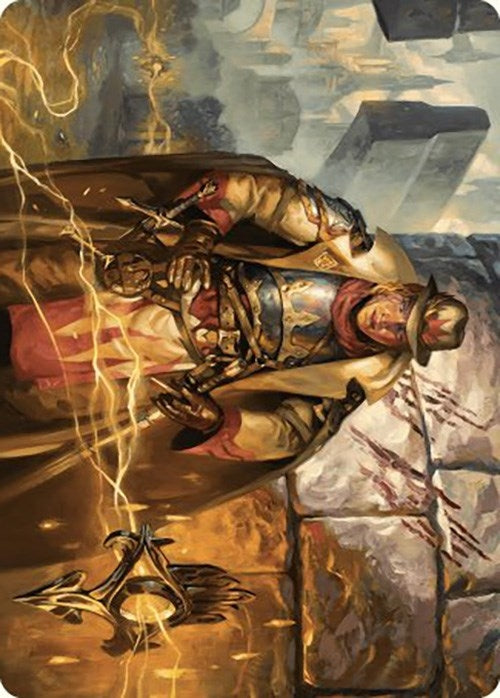 Image for Tenth District Hero Art Card (Art Series: Murders at Karlov Manor) (4) - Magic: The Gathering