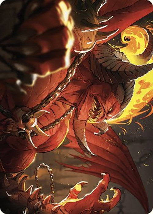 Image for Rakdos, Patron of Chaos Art Card (45/49) (Art Series: Murders at Karlov Manor) (45) - Magic: The Gathering