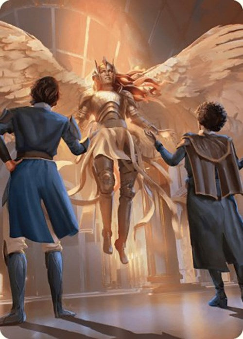 Image for Demand Answers Art Card (Art Series: Murders at Karlov Manor) (31) - Magic: The Gathering