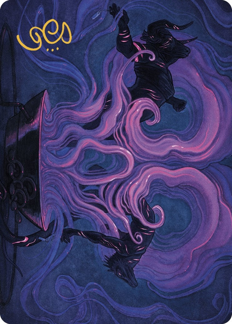 Image for Macabre Reconstruction Art Card (Gold-Stamped Signature) (Art Series: Murders at Karlov Manor) (9) - Magic: The Gathering