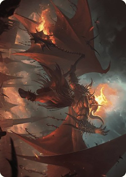 Image for Rakdos, Patron of Chaos Art Card (22/49) (Art Series: Murders at Karlov Manor) (22) - Magic: The Gathering