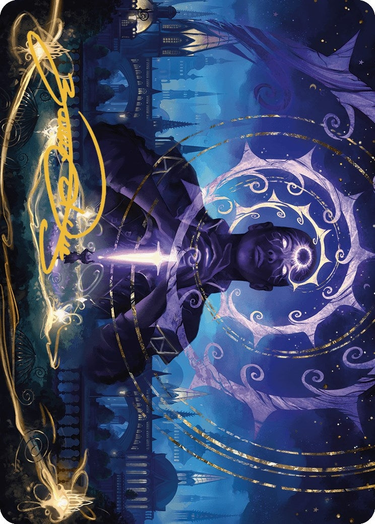 Image for Coerced to Kill Art Card (Gold-Stamped Signature) (Art Series: Murders at Karlov Manor) (17) - Magic: The Gathering