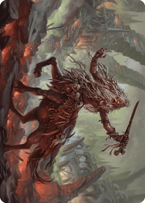 Image for Yarus, Roar of the Old Gods Art Card (24/49) (Art Series: Murders at Karlov Manor) (24) - Magic: The Gathering