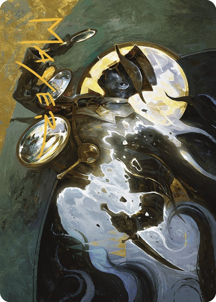 Image for Redemption Arc Art Card (Gold-Stamped Signature) (Art Series: Murders at Karlov Manor) (47) - Magic: The Gathering