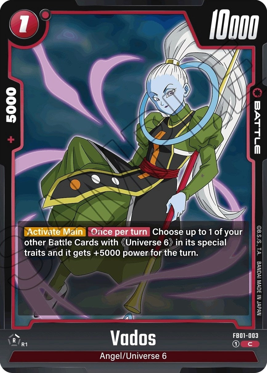 Image for Vados (Awakened Pulse) (FB01-003) - Dragon Ball Super: Fusion World
