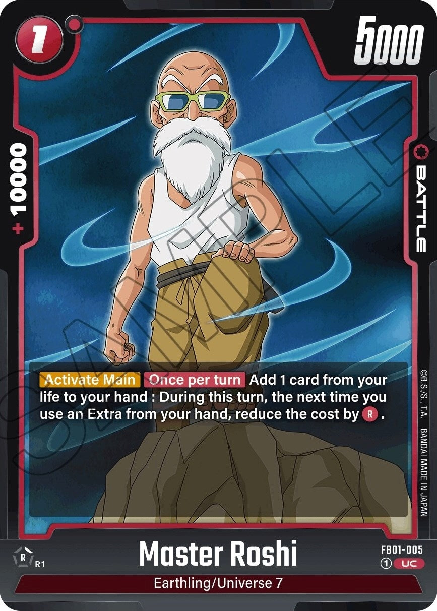 Image for Master Roshi (Awakened Pulse) (FB01-005) - Dragon Ball Super: Fusion World