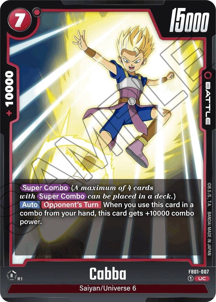 Image for Cabba (Awakened Pulse) (FB01-007) - Dragon Ball Super: Fusion World