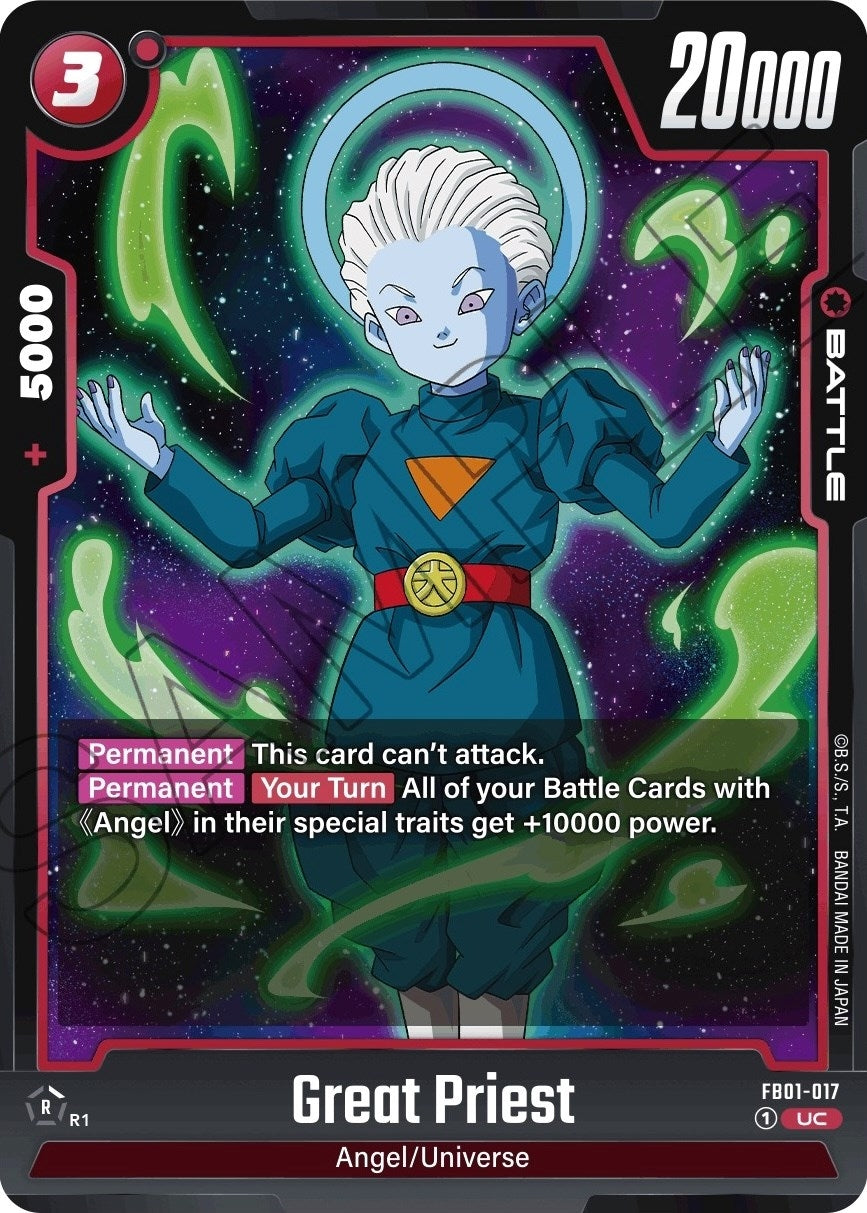 Image for Great Priest (Awakened Pulse) (FB01-017) - Dragon Ball Super: Fusion World