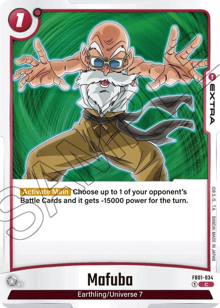Image for Mafuba (Awakened Pulse) (FB01-034) - Dragon Ball Super: Fusion World