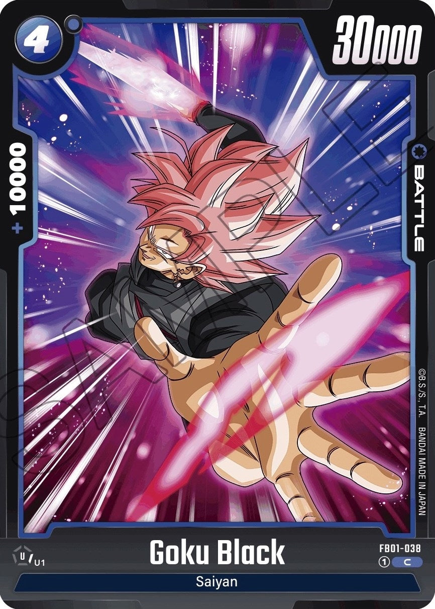 Image for Goku Black - FB01-038 (Awakened Pulse) (FB01-038) - Dragon Ball Super: Fusion World