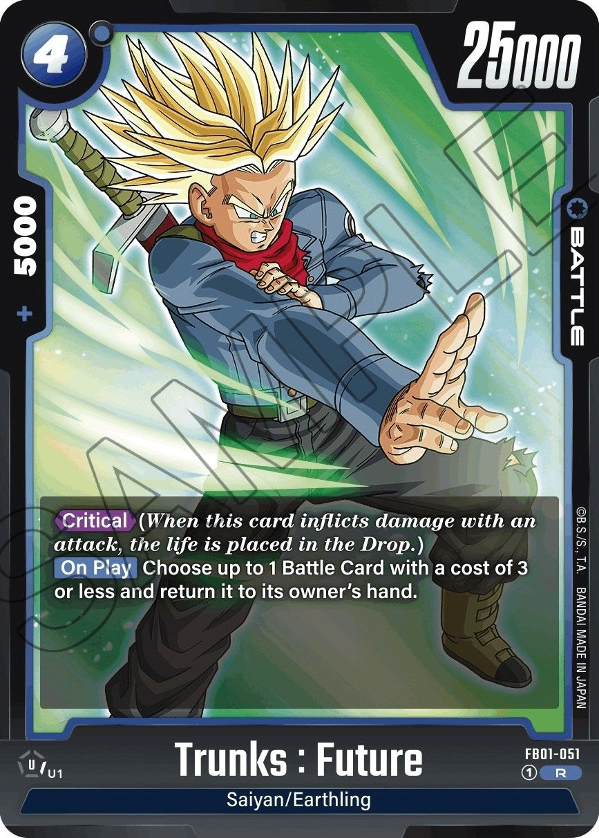 Image for Trunks : Future - FB01-051 (Awakened Pulse) (FB01-051) - Dragon Ball Super: Fusion World
