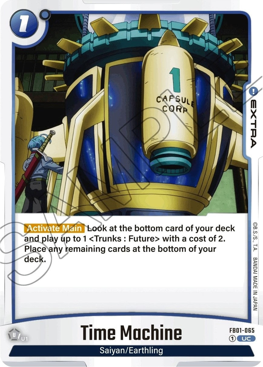 Image for Time Machine (Awakened Pulse) (FB01-065) - Dragon Ball Super: Fusion World