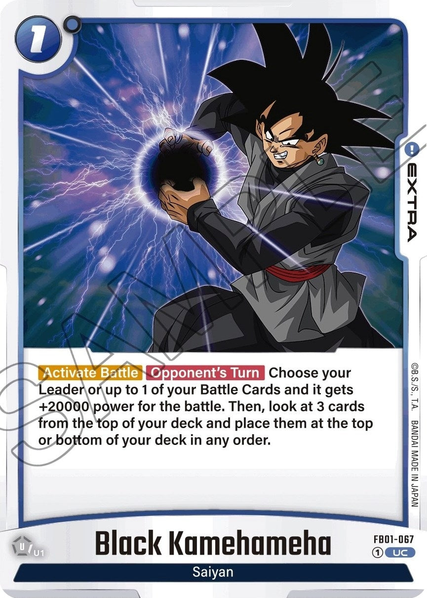 Image for Black Kamehameha (Awakened Pulse) (FB01-067) - Dragon Ball Super: Fusion World