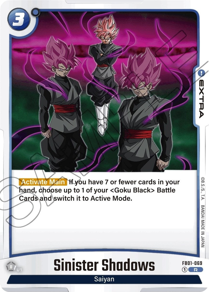 Image for Sinister Shadows (Awakened Pulse) (FB01-069) - Dragon Ball Super: Fusion World