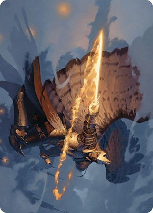 Image for Aurelia's Vindicator Art Card (Art Series: Murders at Karlov Manor) (1) - Magic: The Gathering
