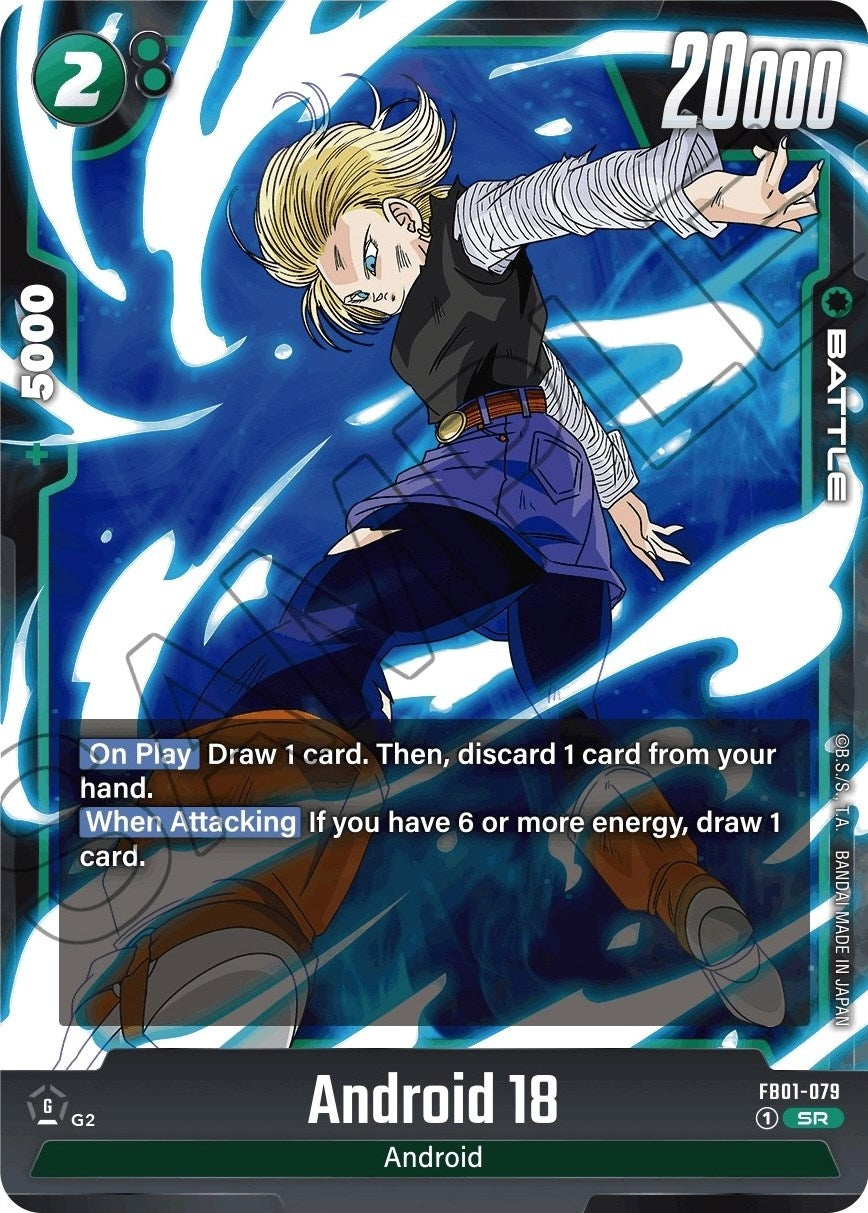 Image for Android 18 - FB01-079 (Awakened Pulse) (FB01-079) - Dragon Ball Super: Fusion World