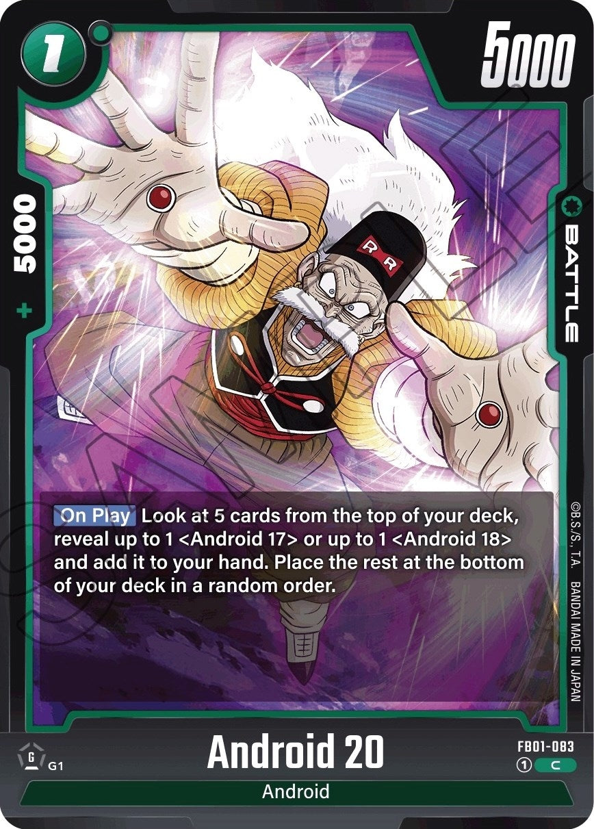 Image for Android 20 - FB01-083 (Awakened Pulse) (FB01-083) - Dragon Ball Super: Fusion World
