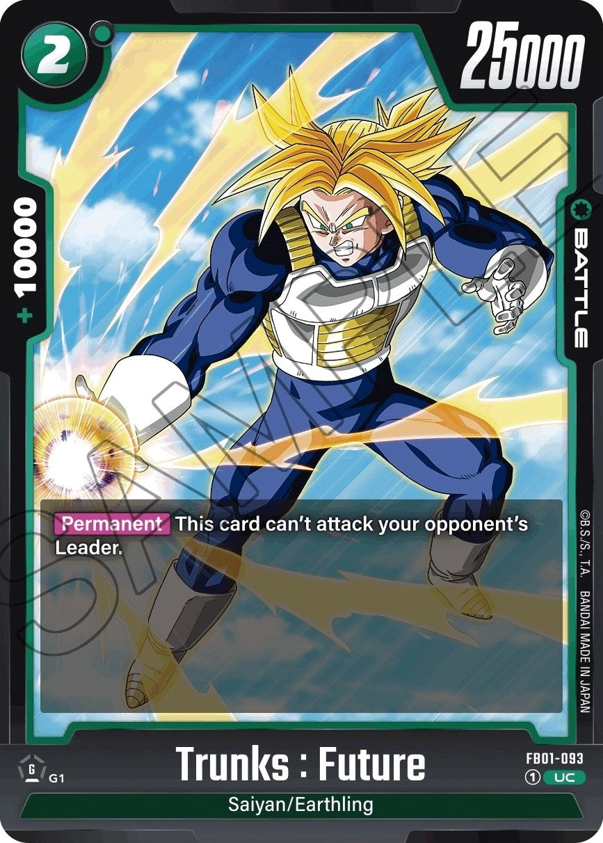 Image for Trunks : Future - FB01-093 (Awakened Pulse) (FB01-093) - Dragon Ball Super: Fusion World
